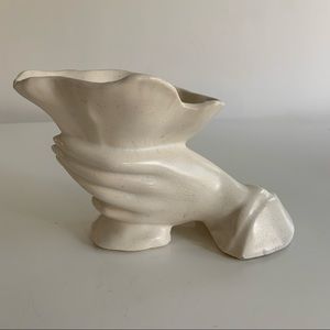 McCoy Hand Vase or Planter! Excellent!